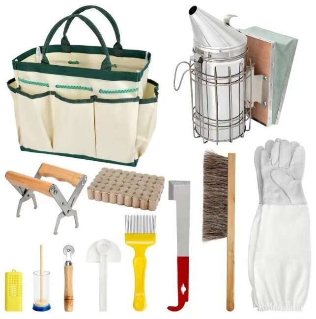 . пчела прибор . пчела tool комплект гнездо коробка . пчела для щетка скребок . дым ... машина пчела меласса нож Queen catcher зуб машина . линия контейнер перчатки имеется