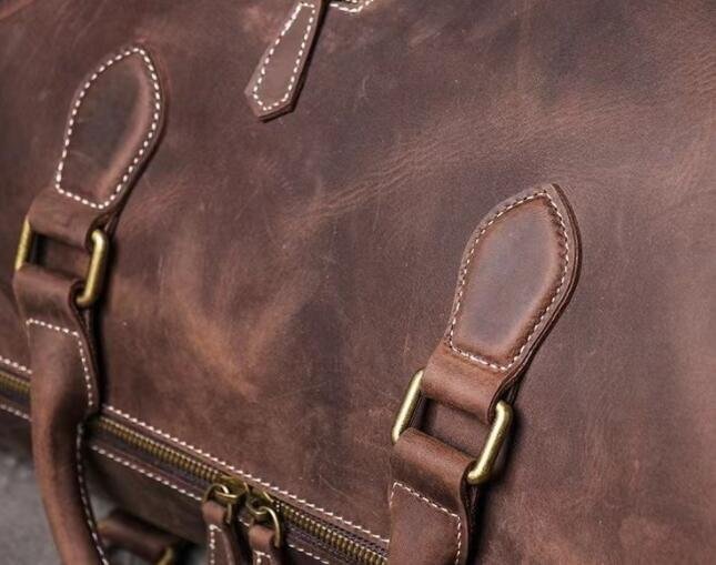  мужской натуральная кожа путешествие сумка кожа дорожная сумка путешествие сумка Golf сумка спорт сумка большая вместимость путешествие командировка для кожа ковш сумка 