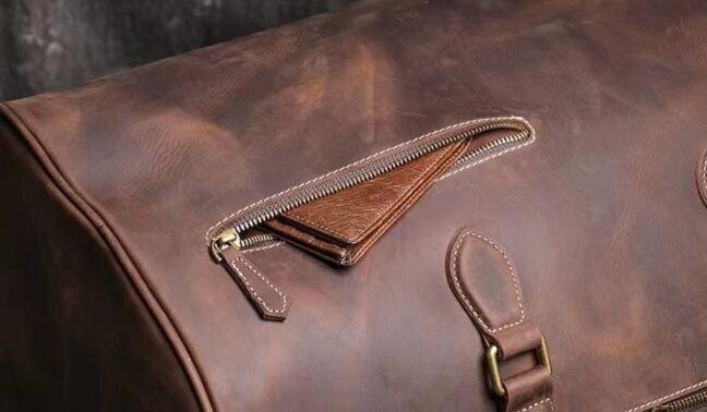  мужской натуральная кожа путешествие сумка кожа дорожная сумка путешествие сумка Golf сумка спорт сумка большая вместимость путешествие командировка для кожа ковш сумка 