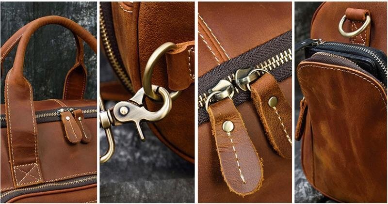  сумка "Boston bag" натуральная кожа мужской кожа путешествие сумка wild путешествие Bang машина внутри принесенный Golf сумка ручная сумка сумка командировка 42cm обувь inserting имеется 