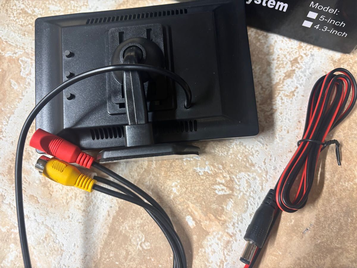 U47/未使用 SECURITY TFT MONITOR 車載セキュリティーシステム_画像3