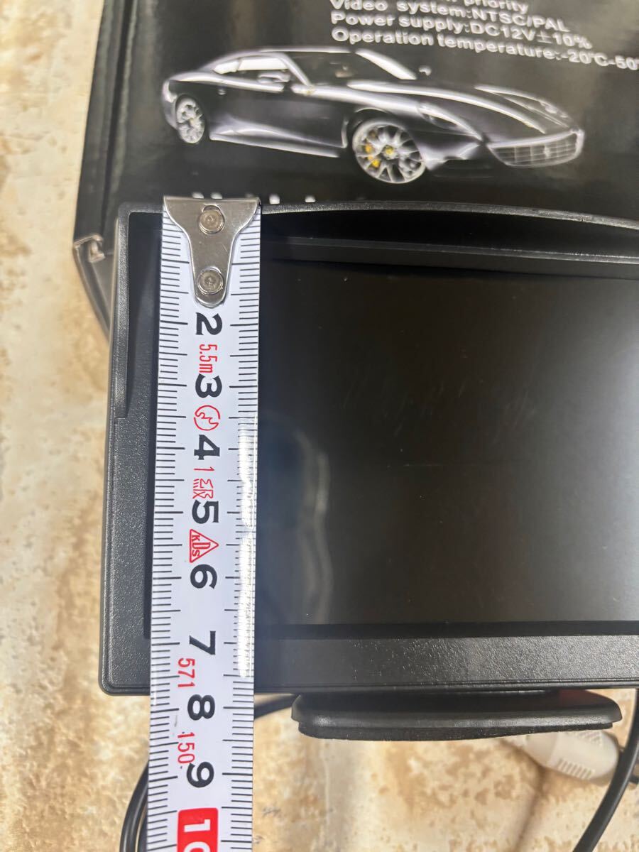 U47/未使用 SECURITY TFT MONITOR 車載セキュリティーシステム_画像5