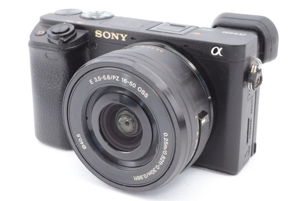 SONY Sony α6400 двойной zoom линзы комплект черный ILCE-6400Y B 2420 десять тысяч пикселей беззеркальный однообъективный камера * изначальный с коробкой R4697