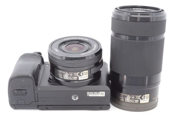 SONY Sony α6400 двойной zoom линзы комплект черный ILCE-6400Y B 2420 десять тысяч пикселей беззеркальный однообъективный камера * изначальный с коробкой R4697