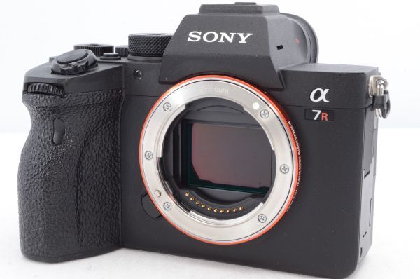  прекрасный товар *SONY Sony α7RIV корпус черный ILCE-7RM4A 6100 десять тысяч пикселей полный размер беззеркальный однообъективный камера * изначальный с коробкой R4954