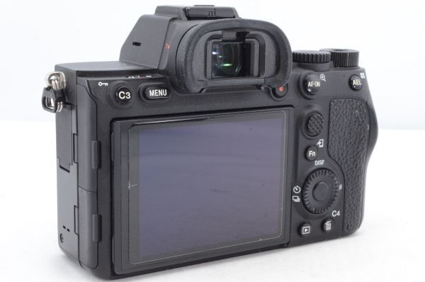  прекрасный товар *SONY Sony α7RIV корпус черный ILCE-7RM4A 6100 десять тысяч пикселей полный размер беззеркальный однообъективный камера * изначальный с коробкой R4954