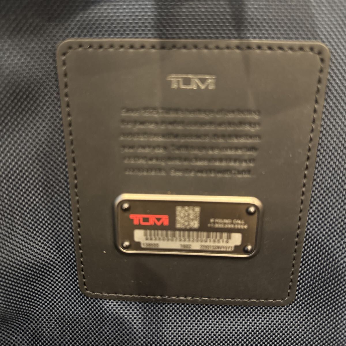 美品　トゥミ　TUMI Alpha3 キャリーオールトート/ロイヤルブルー_画像4