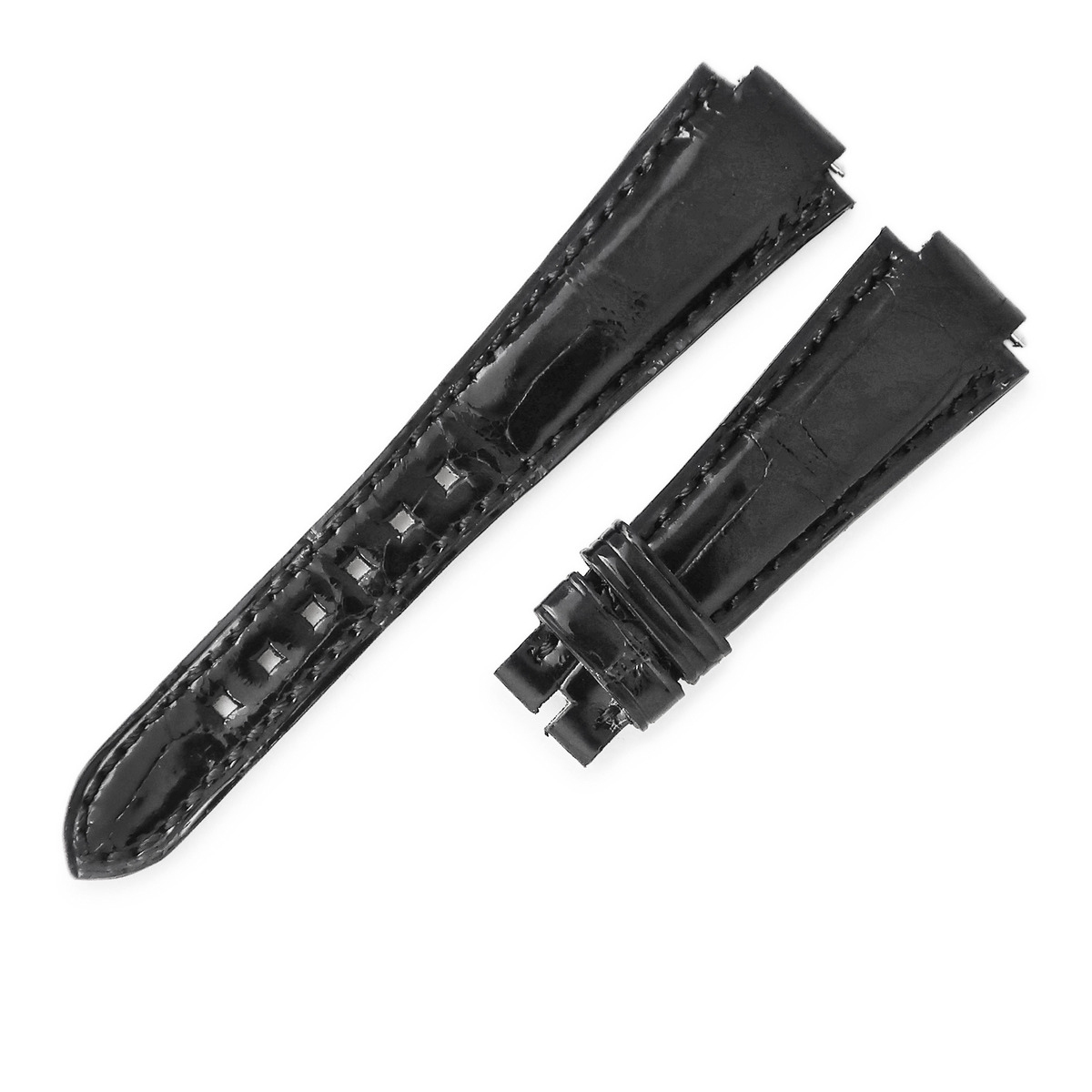  Harry Winston наручные часы детали Premiere для черный ko частота крокодил черный оригинальный изменение ремень ремешок предварительный 20mm черный 
