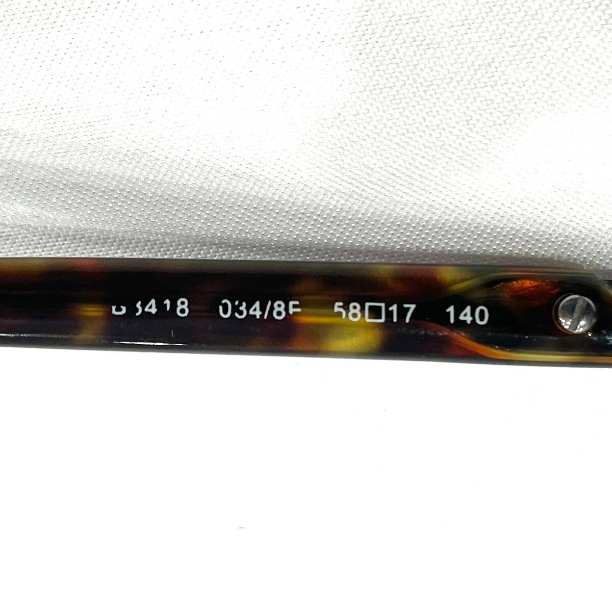 1円～★Ray-Ban レイバン サングラス RB3418 034/8F オーバル 58□17 ケース付 Y508-457_画像7