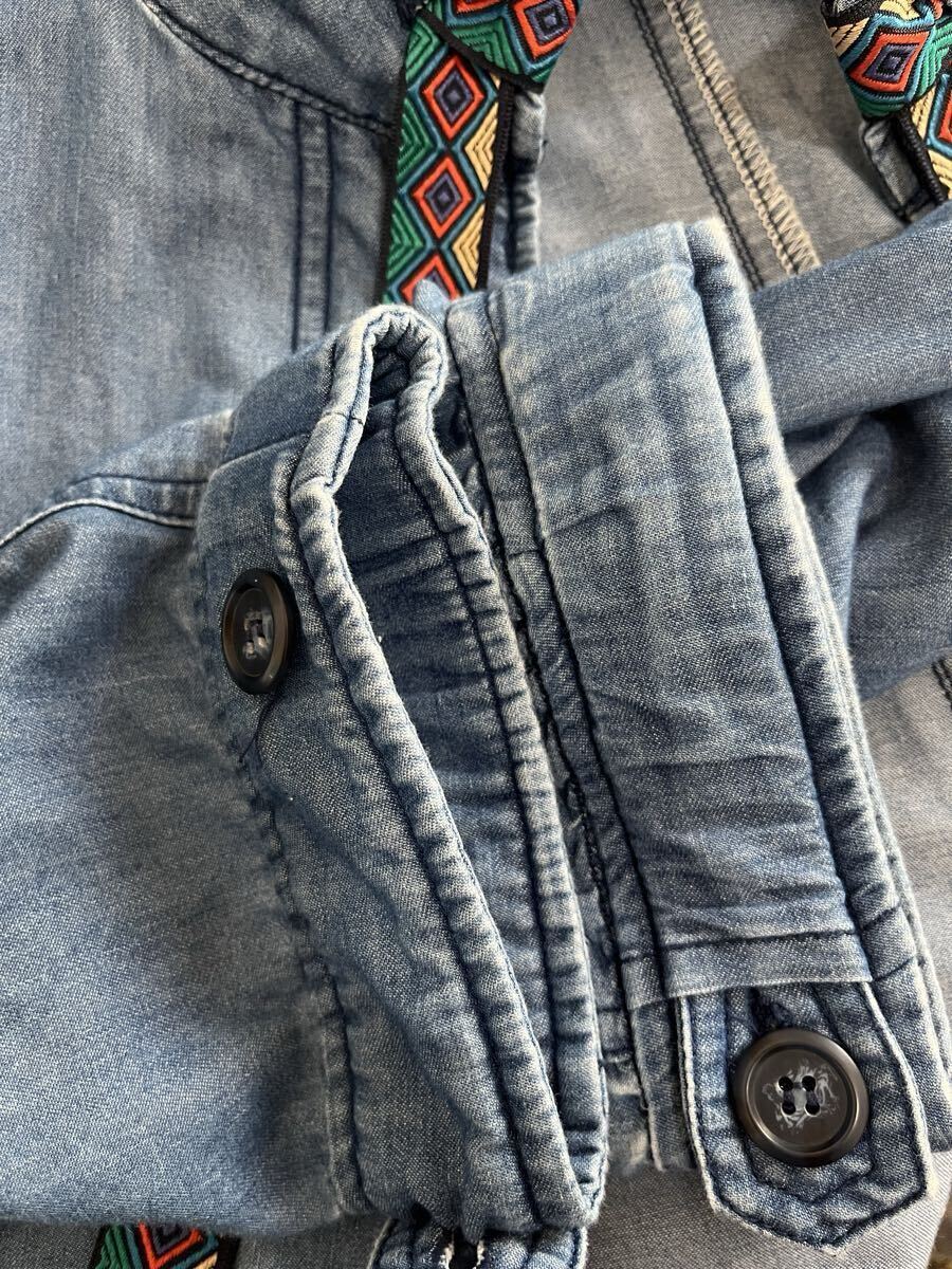 MAYSON GREY エスニック風モッズコート リメイク男女_画像10