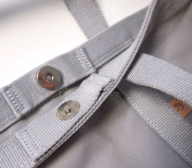 美品●SPINGLE MOVE スピングルムーブ 2way ソール トートバッグ ショルダーバッグ LIGHT GRAY 帆布_画像5