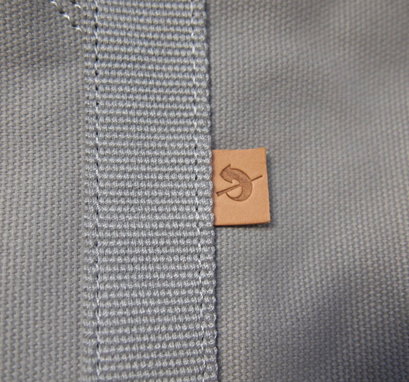 美品●SPINGLE MOVE スピングルムーブ 2way ソール トートバッグ ショルダーバッグ LIGHT GRAY 帆布_画像6