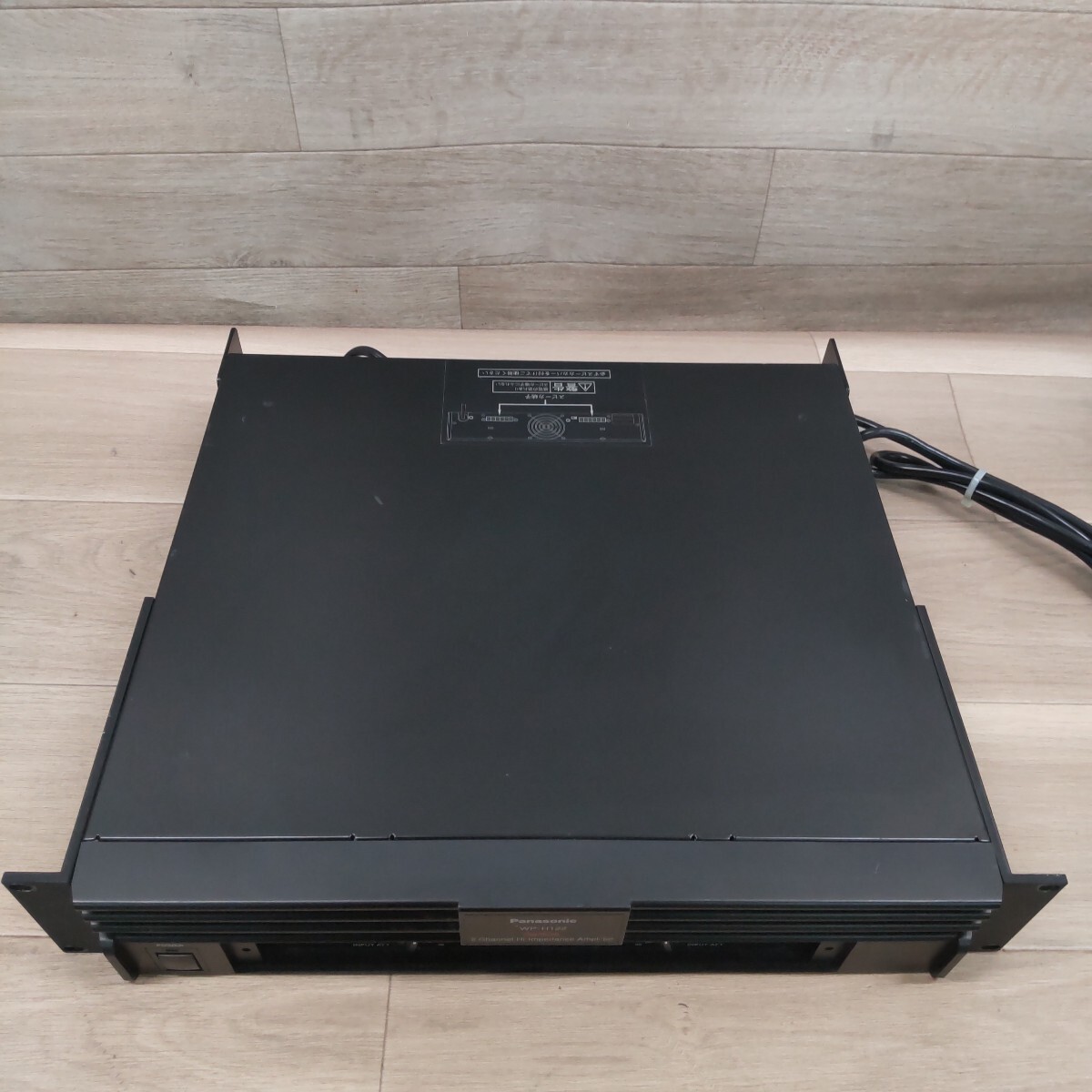 LSD-20251114-1182 Panasonic панама Sonic Power усилитель WP-122 звуковая аппаратура звук оборудование RAMSA электризация подтверждено текущее состояние товар 