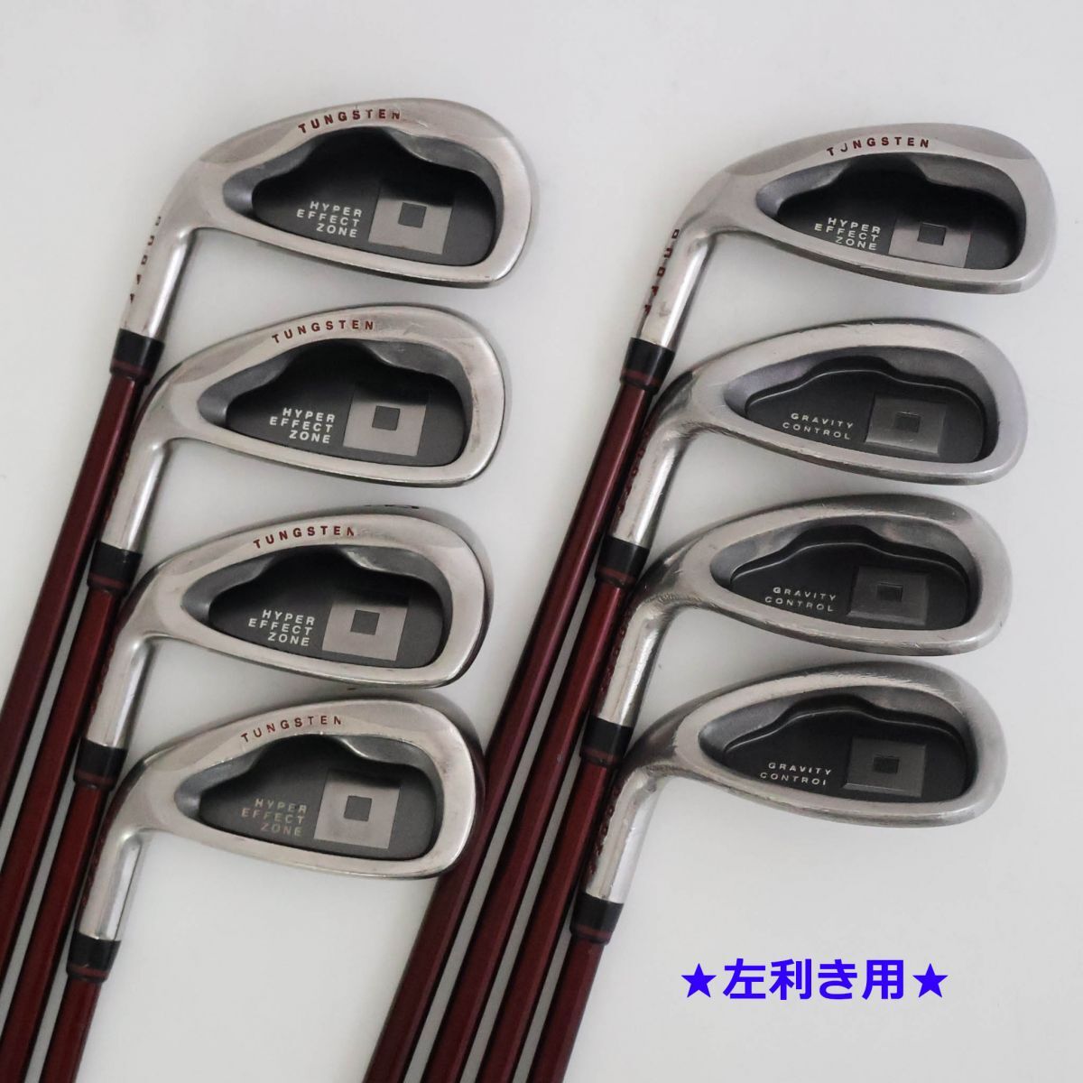 ●【左利き用】グローブライド(ダイワ)★ONOFF オノフ HYPER EFFECT ZONE アイアン 8本セット SMOOTH KICK MP-508I S(83481_画像1