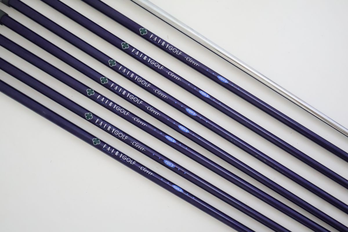 ●訳有激安！レディース 8本セット！FAIRGOLF（フェアリー）★Clover　クローバー　FGH-3　1W＆FW＆UT＆アイアン4本＆パター　L（83365_画像8