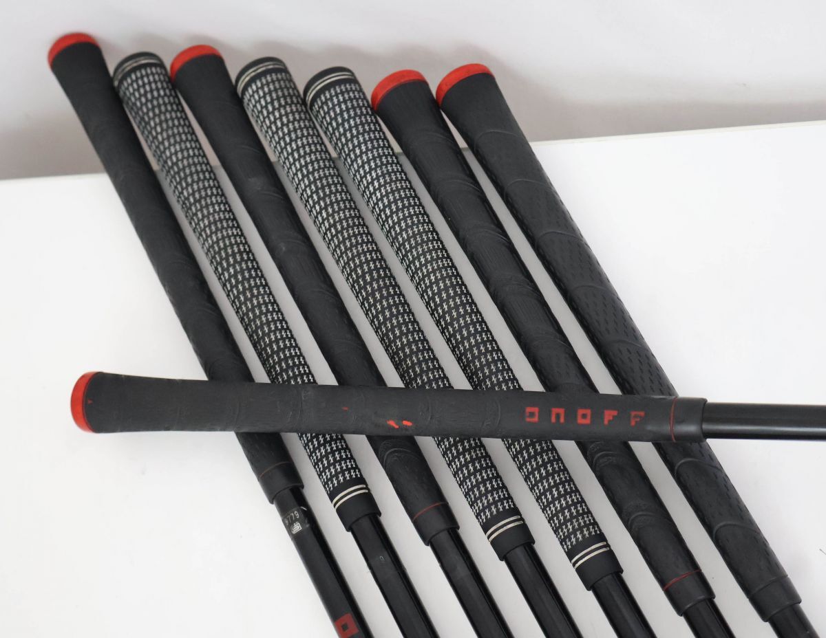 ●【左利き用】グローブライド(ダイワ)★ONOFF オノフ HYPER EFFECT ZONE アイアン 8本セット SMOOTH KICK MP-508I S(83481_画像6
