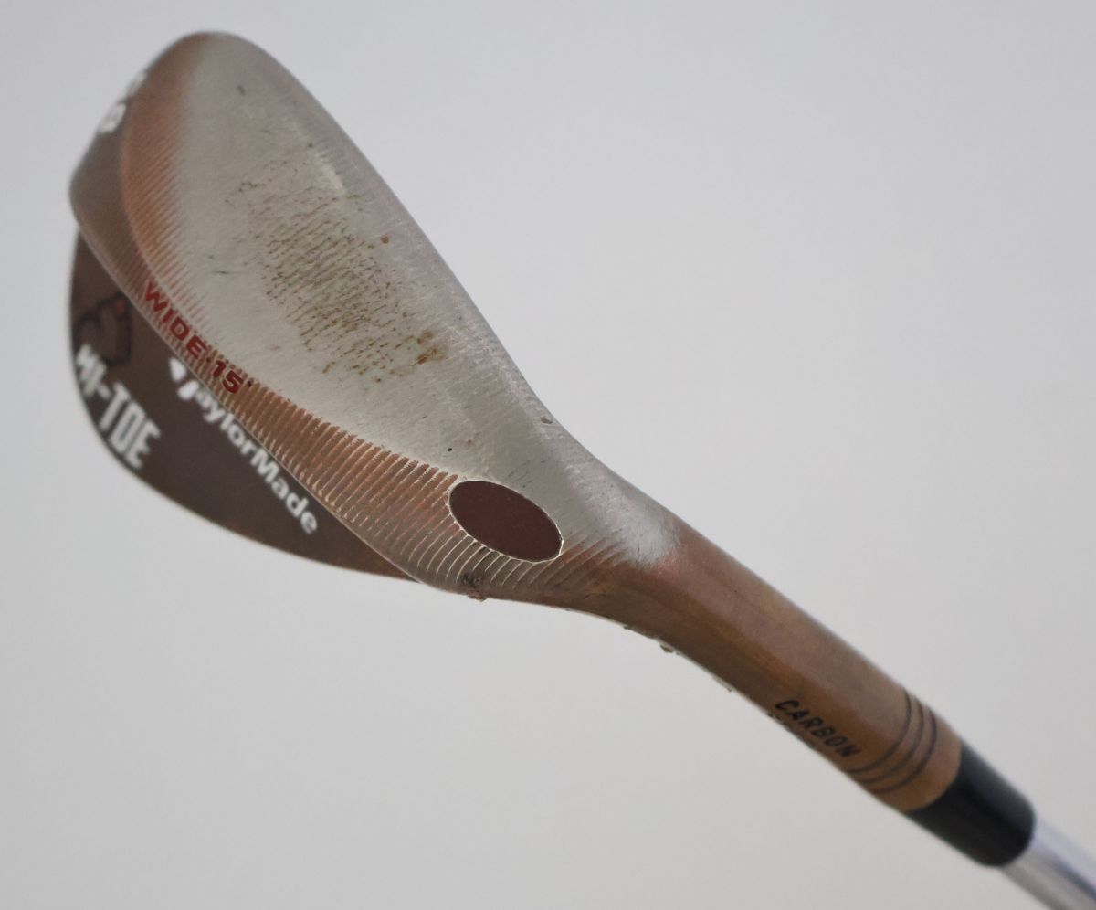 ●訳有1円〜！テーラーメイド★MILLED GRIND HI-TOE WIDE　BIG FOOT ウェッジ　58°DynamicGold スチール　S200　(82997_画像2