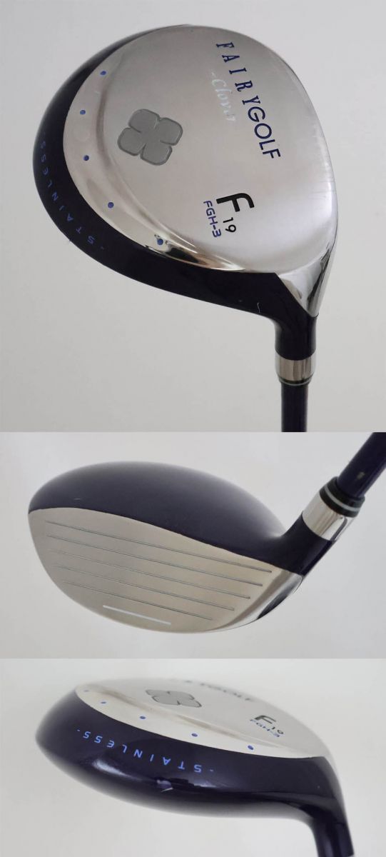 ●訳有激安！レディース 8本セット！FAIRGOLF（フェアリー）★Clover　クローバー　FGH-3　1W＆FW＆UT＆アイアン4本＆パター　L（83365_画像5