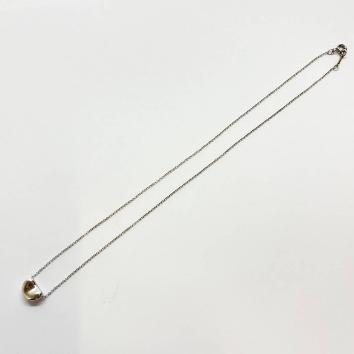 TIFFANY＆Co. ティファニー ビーンズ ネックレス ミニ SV925 シルバー 3.3g_画像6