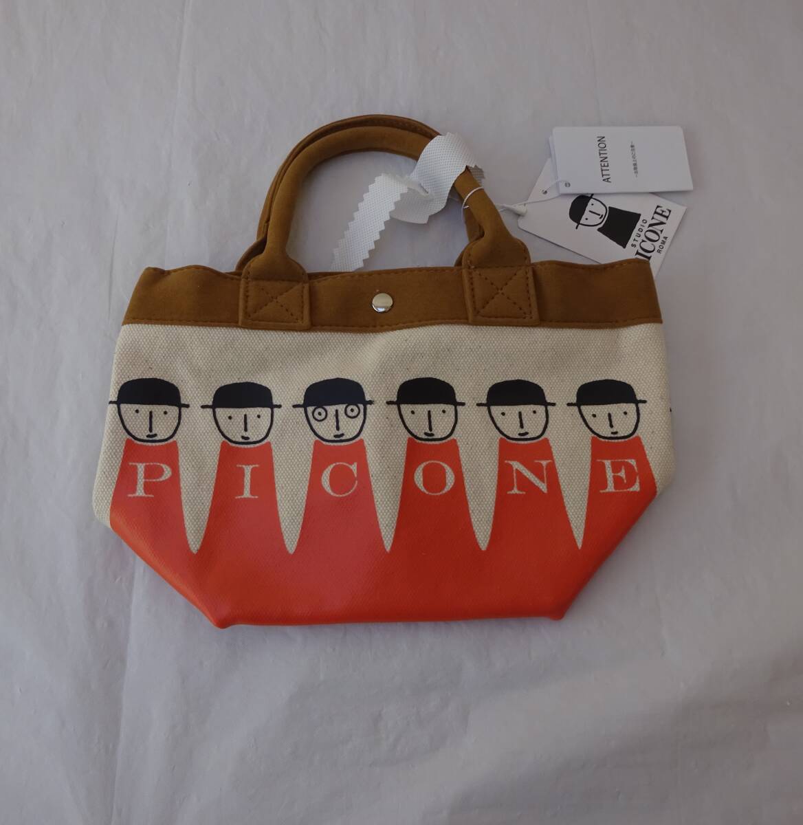 ★未使用品★　STUDIO PICONE ピッコーネ　ミニバッグ　ランチトート_画像1