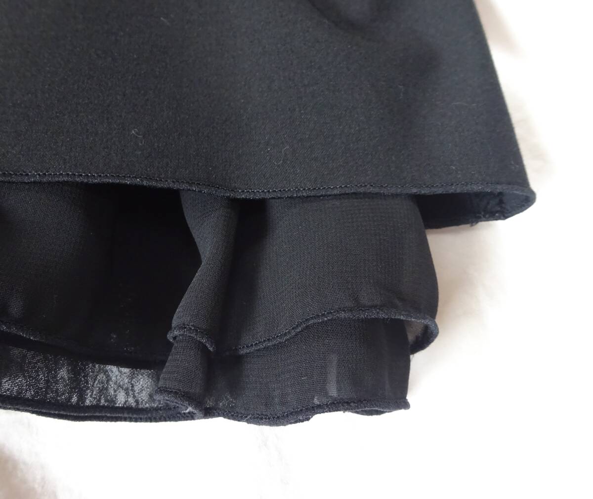 LEST ROSE レストローズ スカート 17号 大きいサイズ シフォン付き_画像4