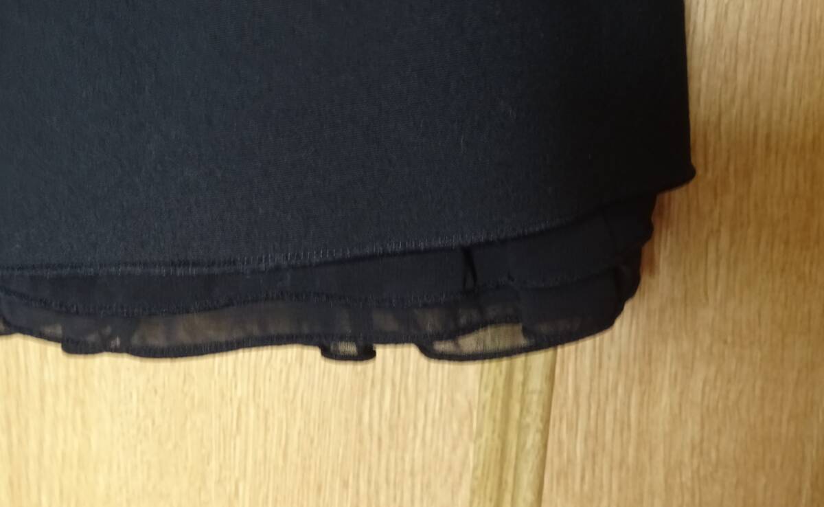 LEST ROSE レストローズ スカート 17号 大きいサイズ シフォン付き_画像3