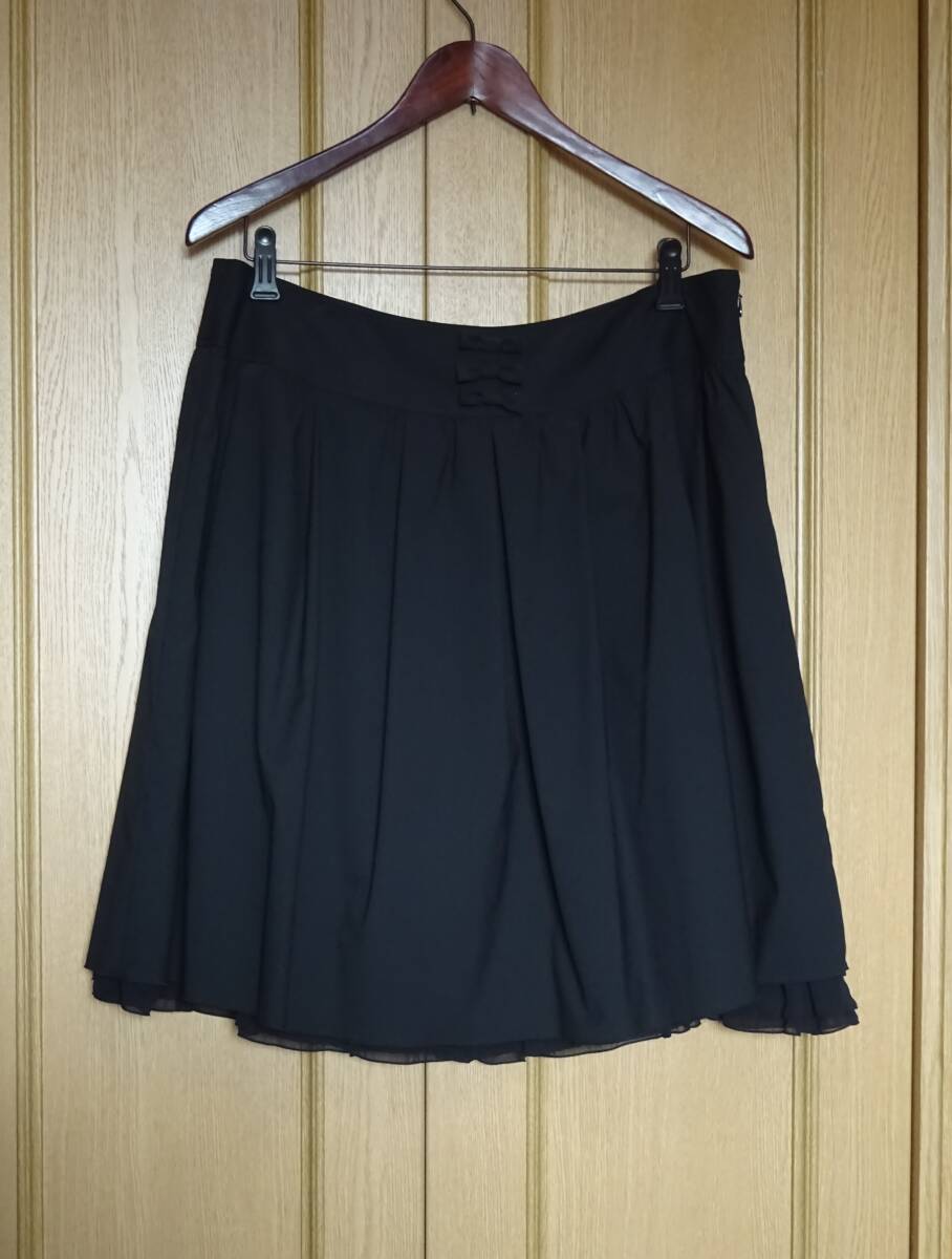 LEST ROSE レストローズ スカート 17号 大きいサイズ シフォン付き_画像1