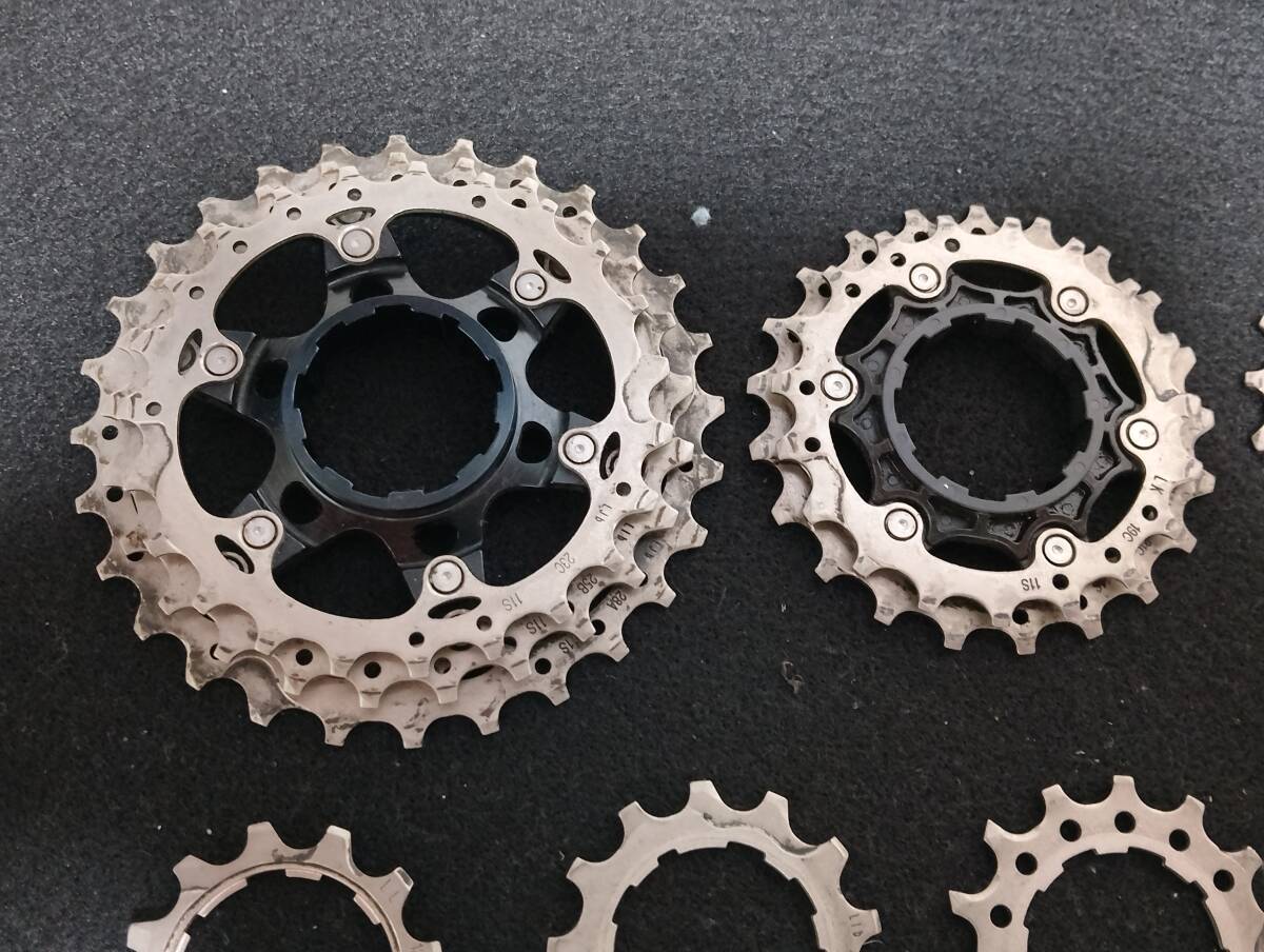 SHIMANO ULTEGRA CS-6800 (11-28T) 11S シマノ アルテグラ HGカセット スプロケット 11スピード ギア カセット スプロケット_画像5