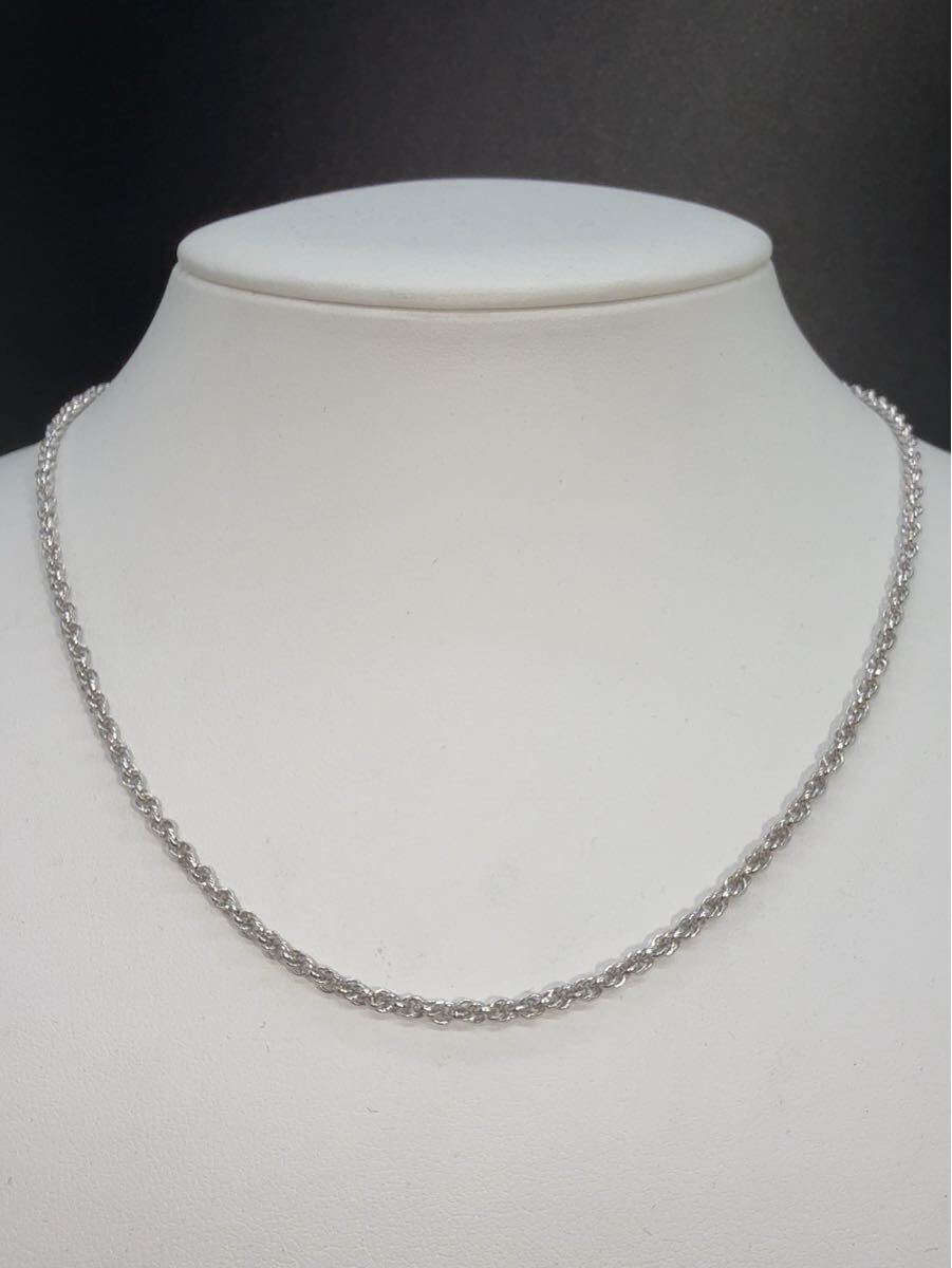 「大特価」 K18WG地金ネックレス　ウノアエレ　 KS-15 YMB_画像2