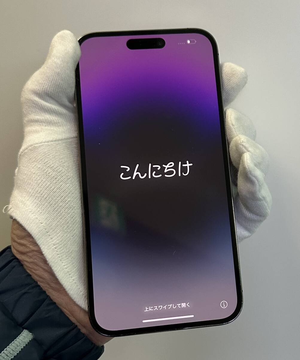 1 иен ~[ б/у / прекрасный товар / первый период . settled ]Apple iPhone14 Pro Max 512GB глубокий лиловый MQ913J/A SIM свободный 