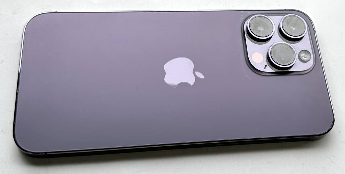 1 иен ~[ б/у / прекрасный товар / первый период . settled ]Apple iPhone14 Pro Max 512GB глубокий лиловый MQ913J/A SIM свободный 