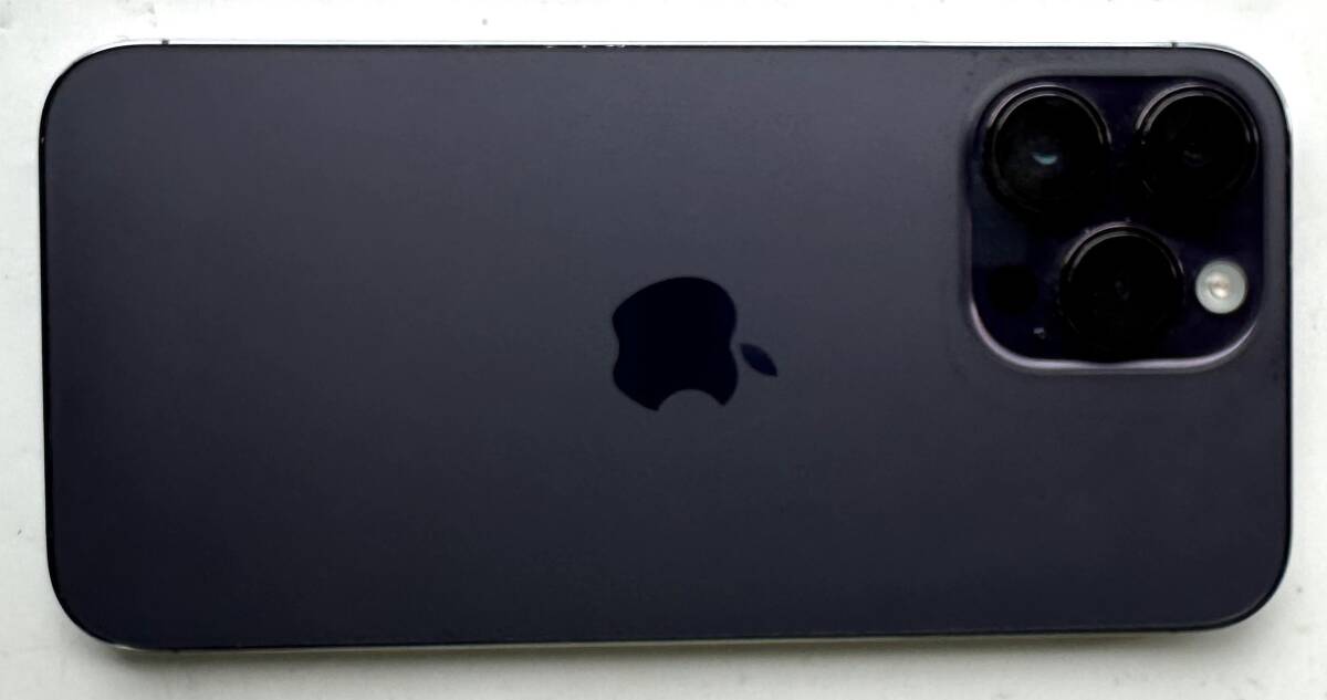 1 иен ~[ б/у / прекрасный товар / первый период . settled ]Apple iPhone14 Pro Max 512GB глубокий лиловый MQ913J/A SIM свободный 