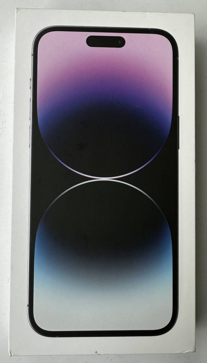 1 иен ~[ б/у / прекрасный товар / первый период . settled ]Apple iPhone14 Pro Max 512GB глубокий лиловый MQ913J/A SIM свободный 