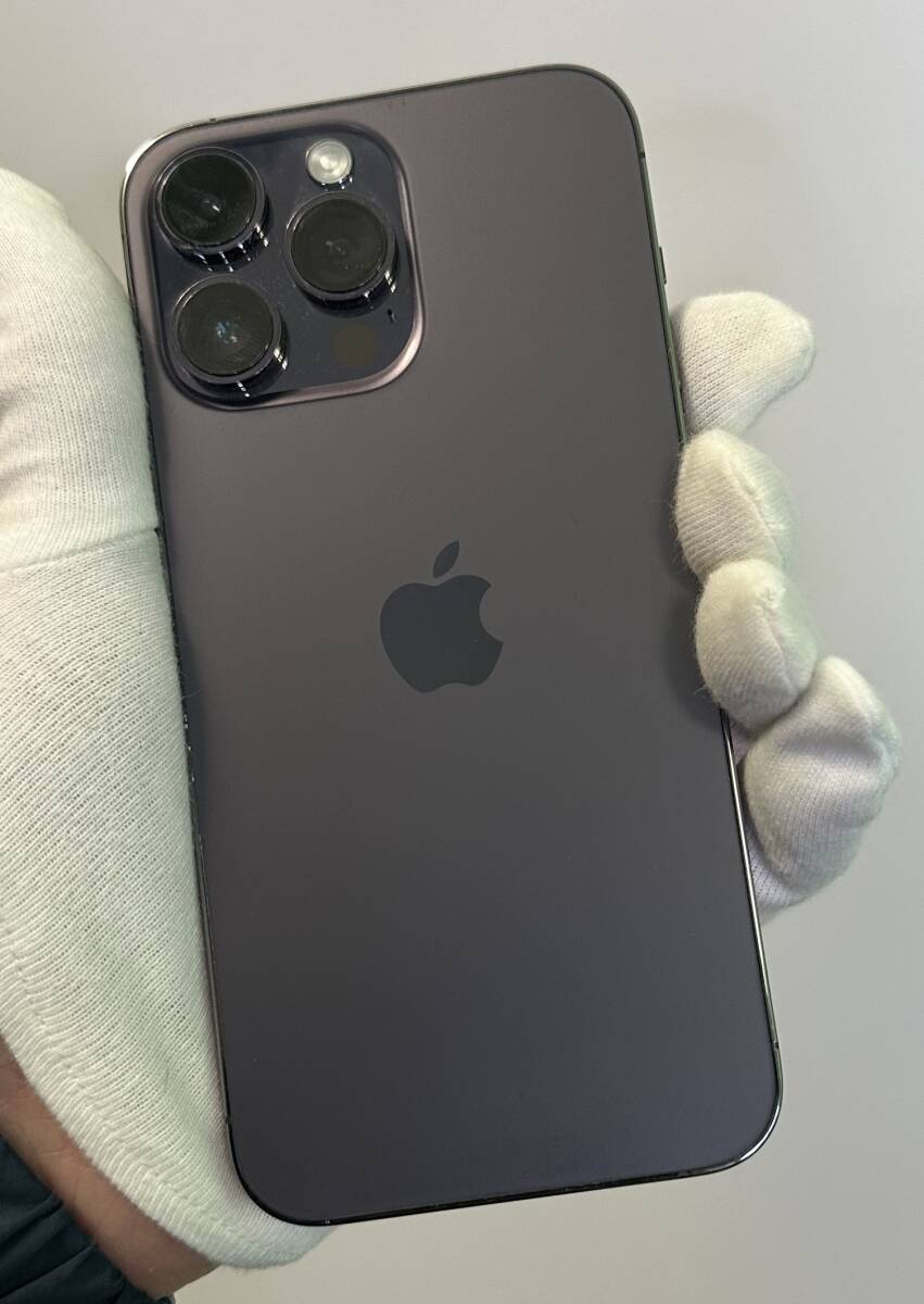 1 иен ~[ б/у / прекрасный товар / первый период . settled ]Apple iPhone14 Pro Max 512GB глубокий лиловый MQ913J/A SIM свободный 