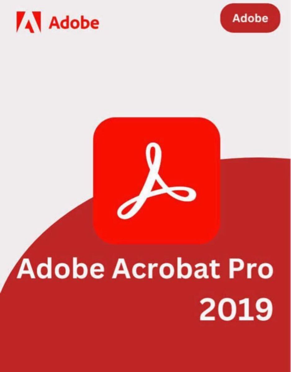 Adobe Acrobat Pro DC 2019 выпуск на японском языке Windows для .. лицензия 