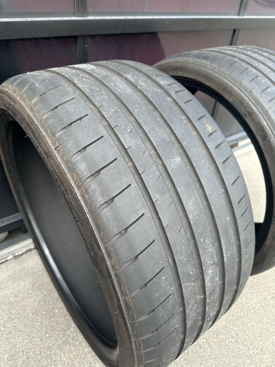 ブリヂストン POTENZA ポテンザ S007A 285 30 21 100Y BRIDGESTONE 2本 2021年製 中古_画像4