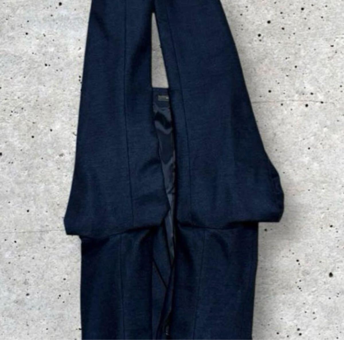 良品 現行タグ MACKINTOSH LONDON マッキントッシュ ロンドン ウール テーラードジャケット アンコン ブレザー サイズ38 ネイビー 2B_画像4