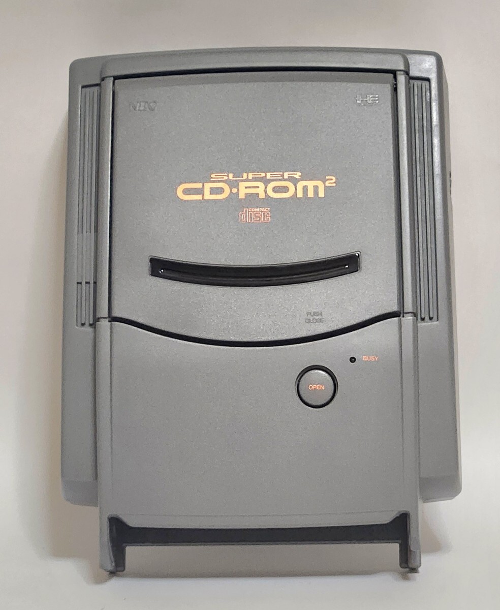 中古 美品 NEC SUPER CD-ROM2 スーパーシーディーロムロム PC CD 箱 説明書 コントローラー アダプター 付き_画像2