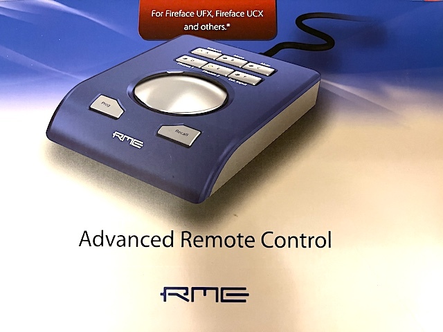 RME Advanced Remote Control Fireface UFX 802 UCX対応のリモート・コントロール_画像3