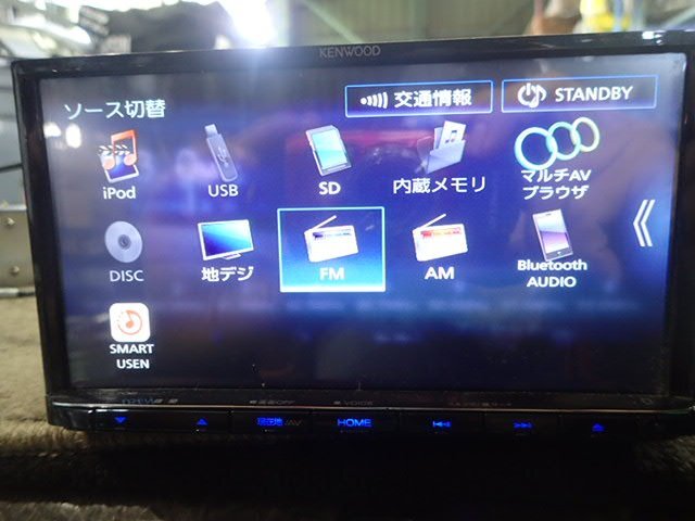 ケンウッド　SDナビ　MDV-S708　2022年製　ＤＶＤ、地デジ、USB、Bluetooth　25111205_画像3
