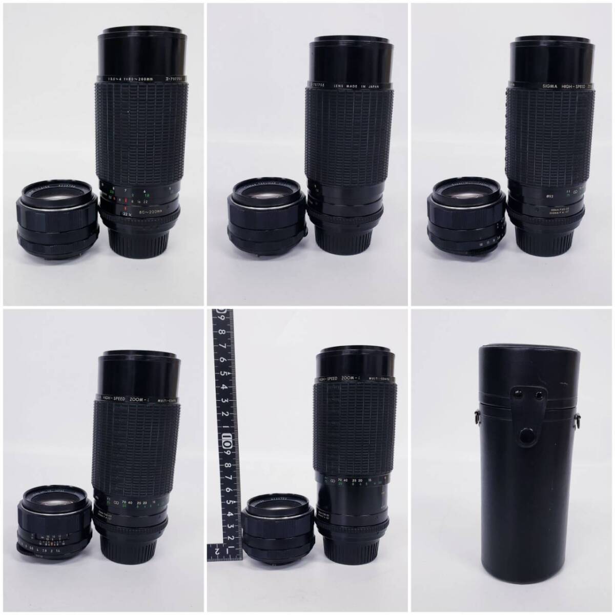 25札/A019313-1/SR3000/E115-566/PENTAX フィルム一眼レフカメラ /フィルムコンパクトカメラ レンズ 2点 SIGMA/PENTAX_画像8