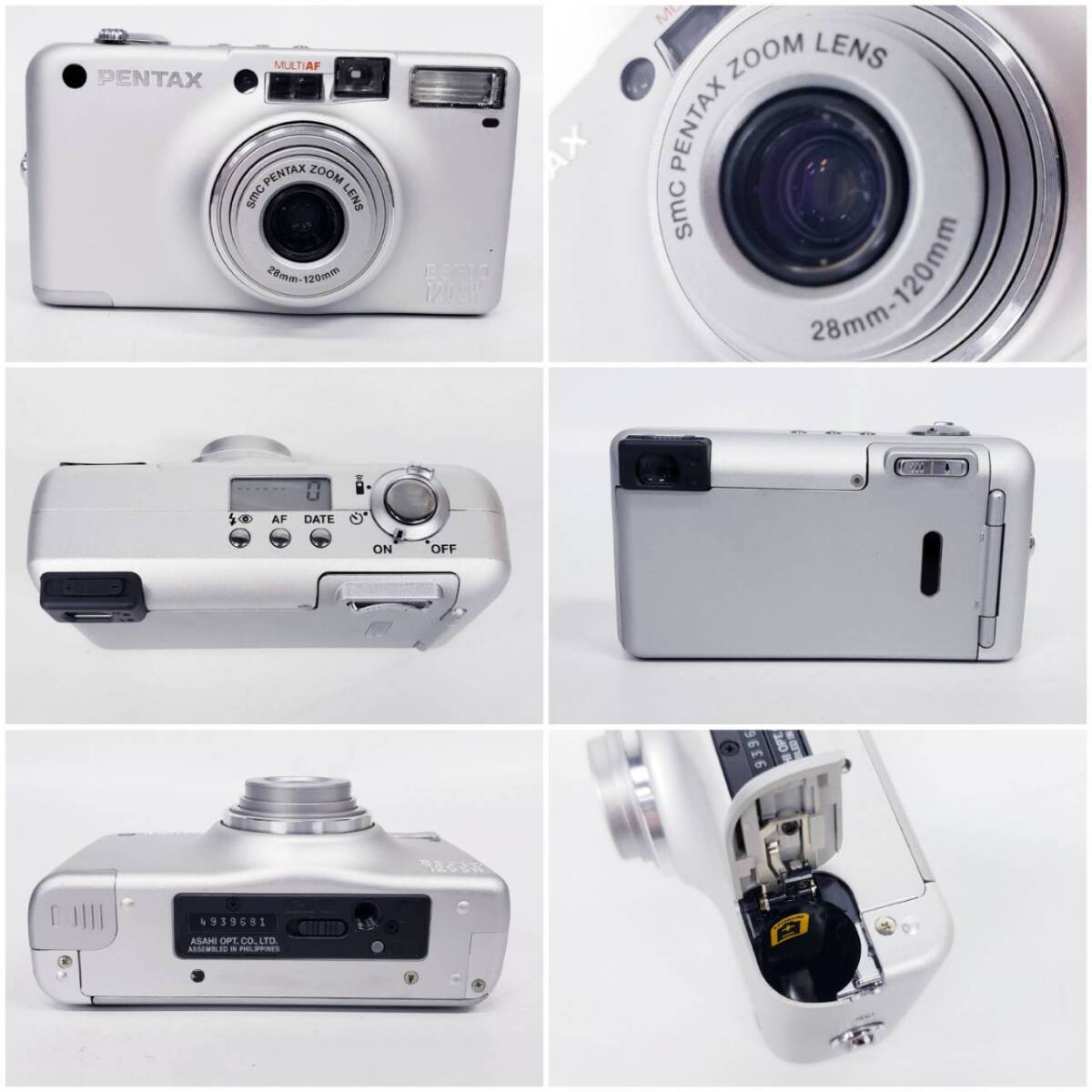 25札/A019313-1/SR3000/E115-566/PENTAX フィルム一眼レフカメラ /フィルムコンパクトカメラ レンズ 2点 SIGMA/PENTAX_画像6