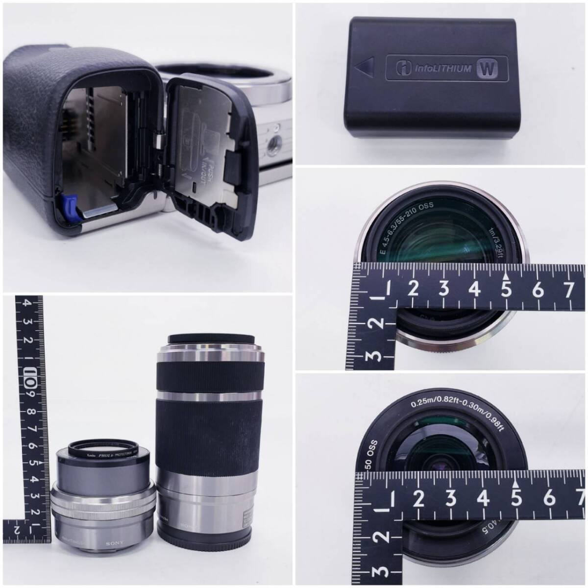 25./A011906-2/SK50000/E121-514/SONY Sony беззеркальный однообъективный камера α ILCE-6000 линзы SEL55210/SELP1650