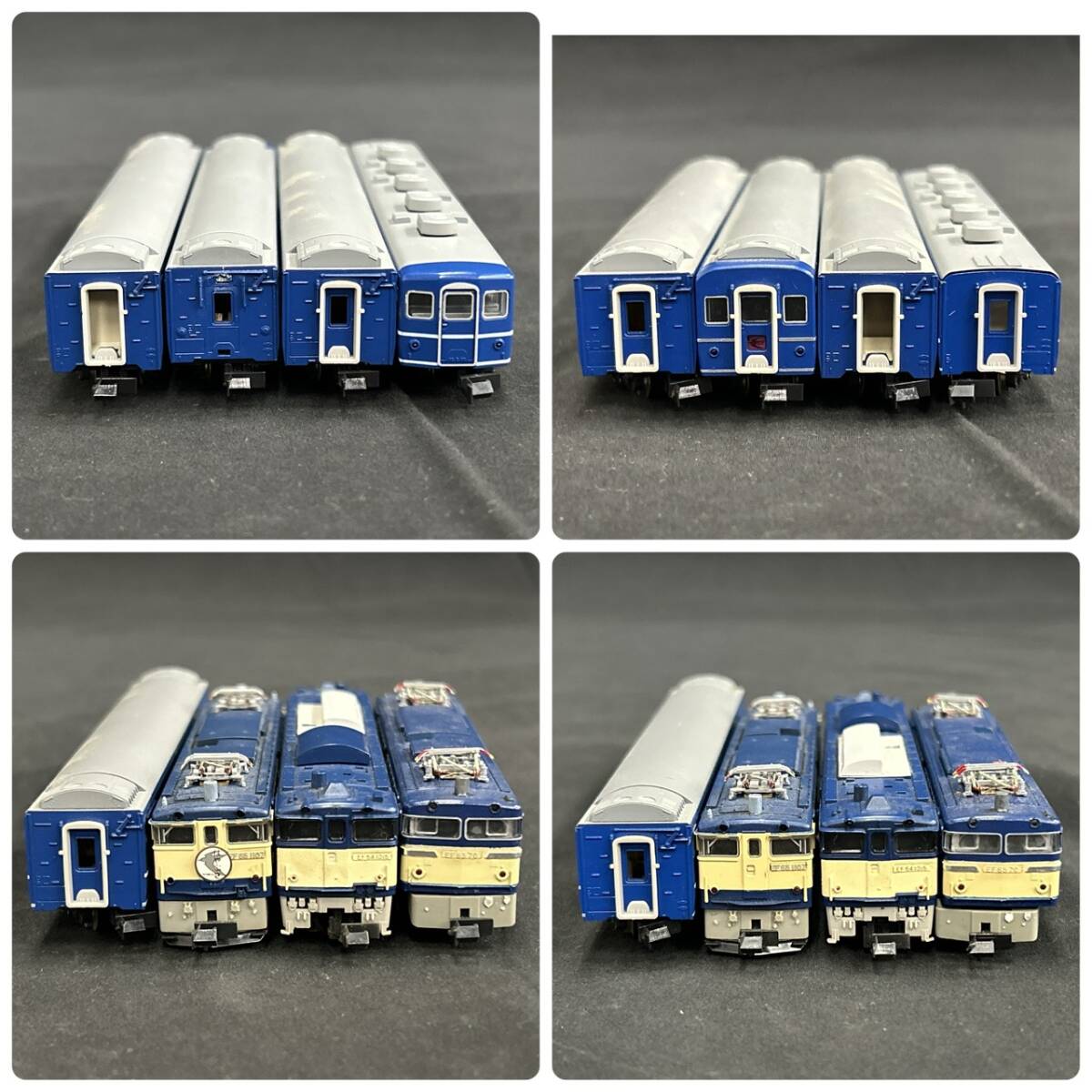 25大/A026329-1/MS3000/C121-301/鉄道模型 8点まとめ 特急形寝台客車 オハネ25 117/オハフ13 38/EF65 1107/他 KATO×7 TOMIX×1 Nゲージ_画像6