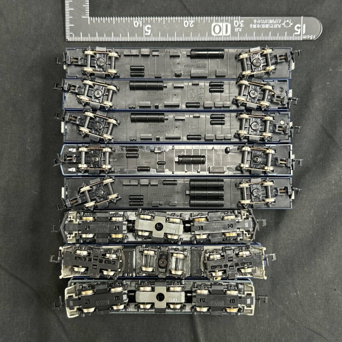 25大/A026329-1/MS3000/C121-301/鉄道模型 8点まとめ 特急形寝台客車 オハネ25 117/オハフ13 38/EF65 1107/他 KATO×7 TOMIX×1 Nゲージ_画像5