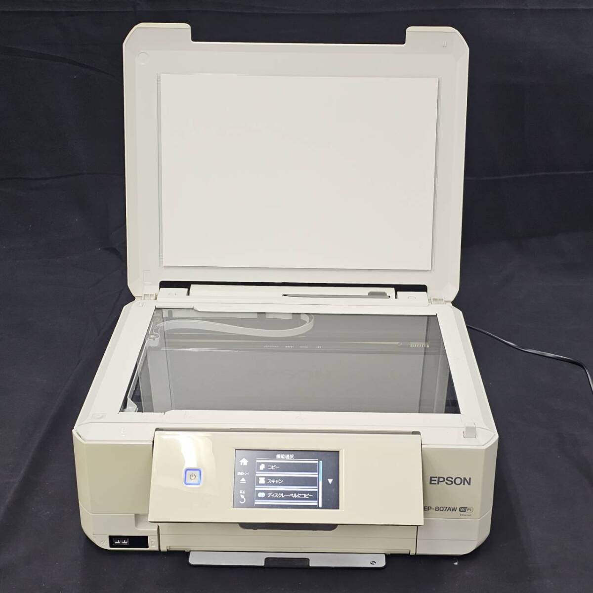 25仙/A012779-1/SK5000/D122-402/インクジェットプリンター　EPSON カラリオ EP-807AW　複合機 印刷機器_画像7