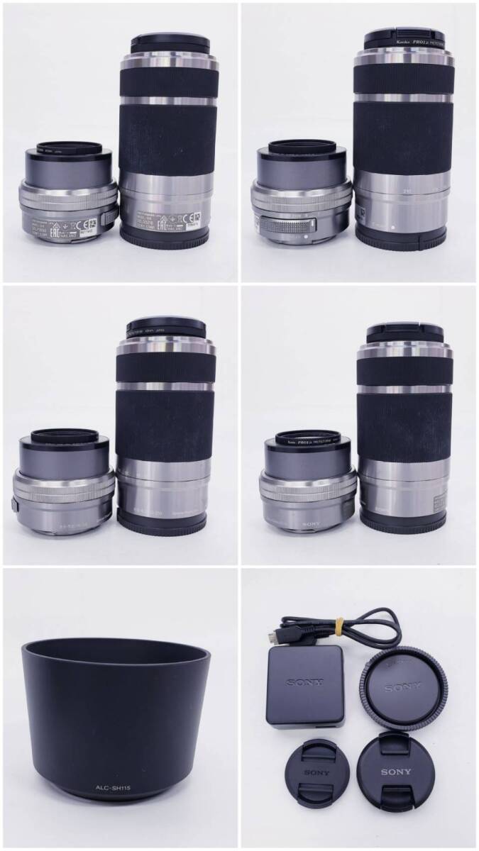 25./A011906-2/SK50000/E121-514/SONY Sony беззеркальный однообъективный камера α ILCE-6000 линзы SEL55210/SELP1650