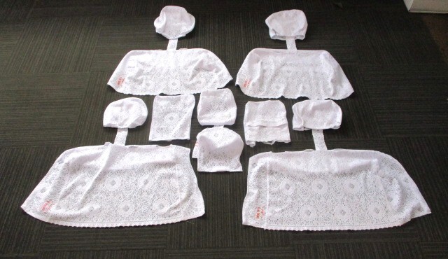 フーガ Y51 シートカバー ハーフ レース H27年 日産_画像1