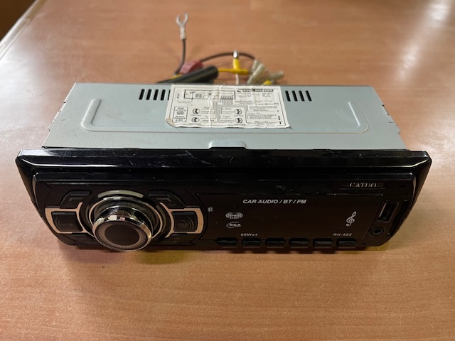 ★通電OK★Bluetooth カーオーディオ 1DIN USB FM RCA RK-522 即納_画像1