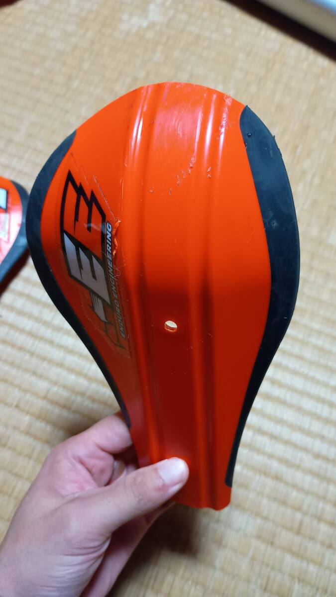 エンデューロエンジニアリング モトルーストデフレクター 補修パーツ ENDURO ENGINEERING オレンジ_画像6